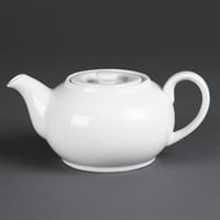 Olympia Whiteware Teapot 860ml (Box 4)