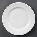 Olympia Whiteware Wide Rimmed Plate - 310mm (Box 6)
