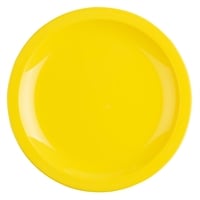 Olympia Kristallon PC Plate Yellow - 230mm 9" (Box 12)