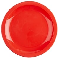 Olympia Kristallon PC Plate Red - 230mm 9" (Box 12)