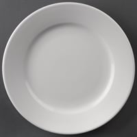 EDLP Olympia Athena Wide Rimmed Plate - 165mm 6 1/2" (Box 12)