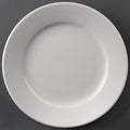 EDLP Olympia Athena Wide Rimmed Plate - 200mm 8" (Box 12)