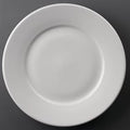 EDLP Olympia Athena Wide Rimmed Plate - 254mm 10" (Box 12)