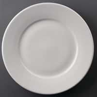 EDLP Olympia Athena Wide Rimmed Plate - 254mm 10" (Box 12)