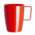 Olympia Kristallon PC Handled Beaker Red - 284ml 9.6fl oz (Box 12)