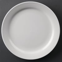 EDLP Olympia Athena Narrow Rimmed Plate - 165mm 6 1/2" (Box 12)