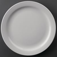 EDLP Olympia Athena Narrow Rimmed Plate - 230mm 9" (Box 12)