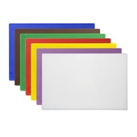 Hygiplas AntiBacterial Low Density Chopping Boards 450x300x10mm (7 Pack)