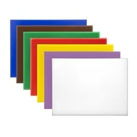 Hygiplas High Density Chopping Boards 229x305x12mm (7 Pack)