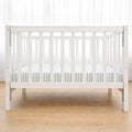 Imagine That Sage Stripe Mini Cot Fitted Sheet Set
