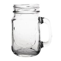 Olympia Handled Drinking Jar Printed "Ice Cold Drink" - 450ml 15.2fl oz (Box 12)