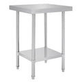 Vogue Premium Stainless Steel Prep Table 600mm
