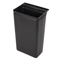 Cambro Trash Container for KD Utility Carts - Black