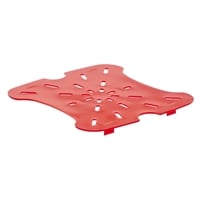Cambro Drain Shelf for Fresh Pro Square Containers - Red - 5.7 &7.6Ltr