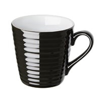 Olympia Cafe Aroma Mug Black - 340ml 11.5fl oz (Box 6)