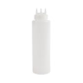 Vogue Clear 3 Nozzle Squeeze Bottle 1Ltr