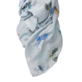 LouLou Lollipop Muslin Swaddle - Magical Dragons