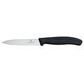 Victorinox Classic 10cm Paring Knife Black Handle Plain