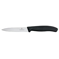 Victorinox Classic 10cm Paring Knife Black Handle Plain