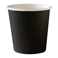 BioPak BioCup Single Wall Black - 120ml 63mm (Pack 2000)