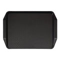 Cambro Fast Food Rectangular Handled Tray - Black - 300x410mm