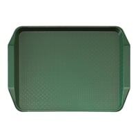 Cambro Fast Food Rectangular Handled Tray - Green - 300x410mm