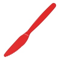 Olympia Kristallon PC Knife Red - 180mm 7 1/10" (Pack 12)