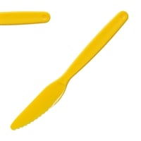 Olympia Kristallon PC Knife Yellow - 180mm 7 1/10" (Pack 12)