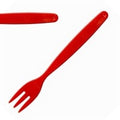Olympia Kristallon PC Fork Red - 170mm 6 7/10" (Pack 12)