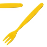 Olympia Kristallon PC Fork Yellow - 170mm 6 7/10" (Pack 12)