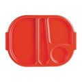 Olympia Kristallon Polypropylene Compartment Food Trays Red 322mm (10 Pack)
