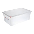 Araven Polypropylene 1/1 Gastronorm Containers With Lids 200mm (4 Pack)