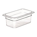 Cambro Polycarbonate Gastronorm - 1/4 100mm - Clear
