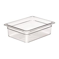 Cambro Polycarbonate Gastronorm - 1/2 100mm - Clear
