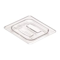 Cambro Polycarbonate Gastronorm Lid with Handle- 1/6 - Clear
