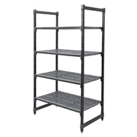 Cambro Camshelving Basics Plus 4 Tier Shelving Starter Unit - 1830x1070x610mm