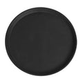 Cambro Camtread Non-Slip Round Tray - Black - 355mm