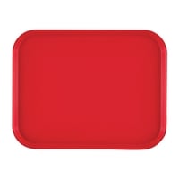 Cambro Fast Food Tray Rectangular - Red - 300x410mm