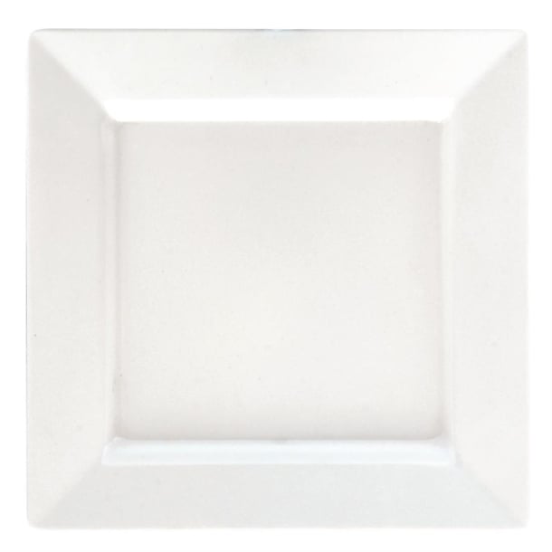 Ryner Melamine White Square Platter