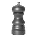 Olympia Salt Or Pepper Grinder Grey Hevea Wood - 125mm