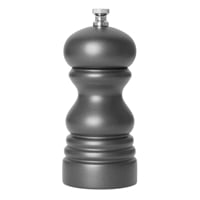 Olympia Salt Or Pepper Grinder Grey Hevea Wood - 125mm