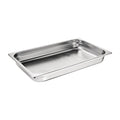 Vogue Perforated Stainless Steel Gastronorm Tray 1/1 - 65mm deep