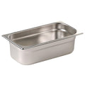 Vogue Stainless Steel Gastronorm Tray 1/3 - 150mm deep
