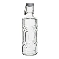 Olympia Geo Glass Water Bottle with Stopper - 640ml (Box 6)