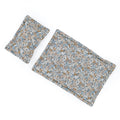 Lola & Bear Doll Bedding Set, Blue Floral