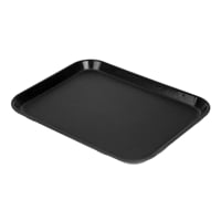 Cambro Epic Tread Non-Slip Rectangular Tray - Black - 270x350mm