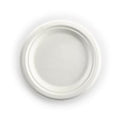 BioPak Round Biocane Plates - 18cm (1000 Pack)