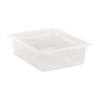 Cambro Polypropylene Gastronorm Tray - Translucent - 1/2 100mm