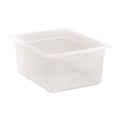 Cambro Polypropylene Gastronorm Tray - Translucent - 1/2 150mm