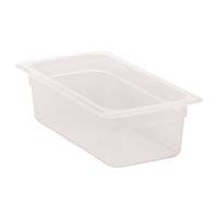 Cambro Polypropylene Gastronorm Tray - Translucent - 1/3 100mm